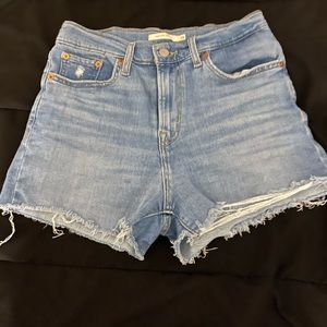 Levi’s High Rise Shorts